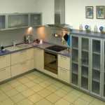 Фото кухни в Алюминевом профиле