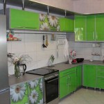 Фото кухни в Алюминевом профиле